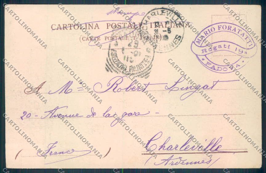 Padova Città cartolina ZQ2375 – retro