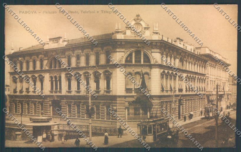 Padova Città Poste Tram cartolina ZQ2376 – fronte