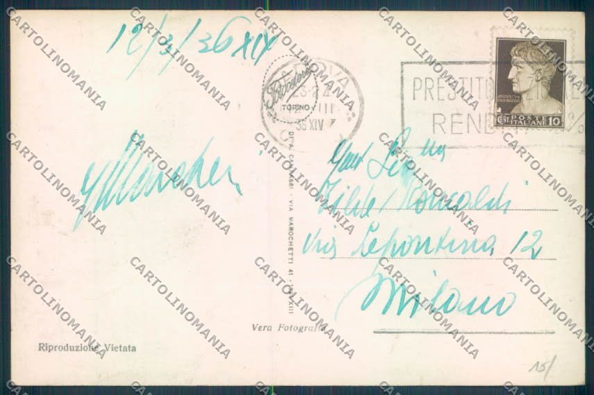 Padova Città Mercato Foto cartolina ZQ2379 – retro