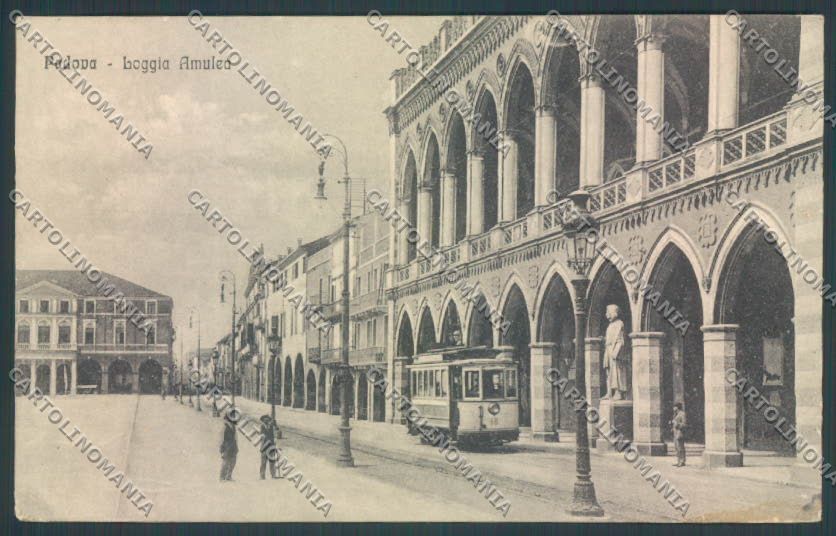 Padova Città Tram cartolina ZQ2383 – fronte
