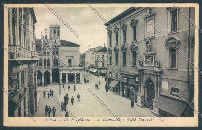 Padova Città Università cartolina ZQ2397 – fronte