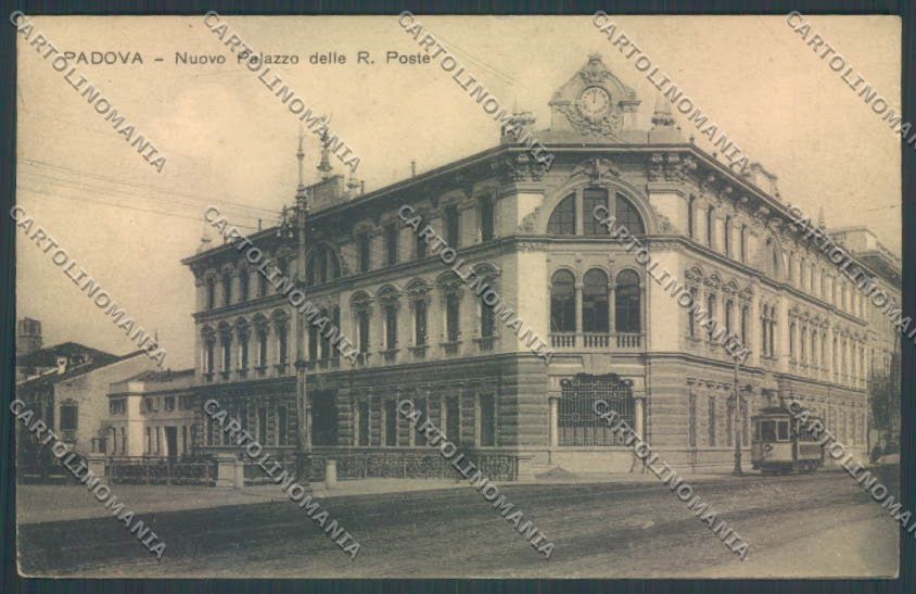 Padova Città Poste Tram cartolina ZQ2407 – fronte