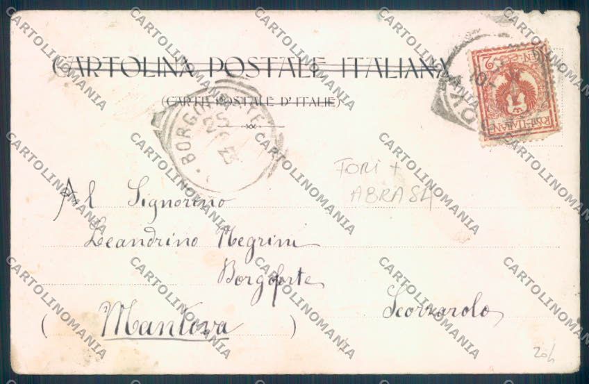 Padova Città FORI ABRASA cartolina ZQ2413 – retro