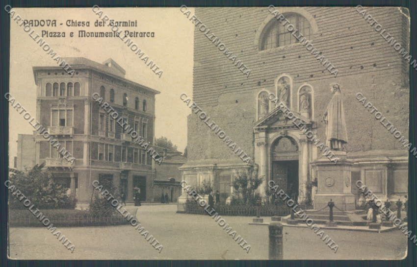 Padova Città Petrarca PIEGHINA cartolina ZQ2424 – fronte