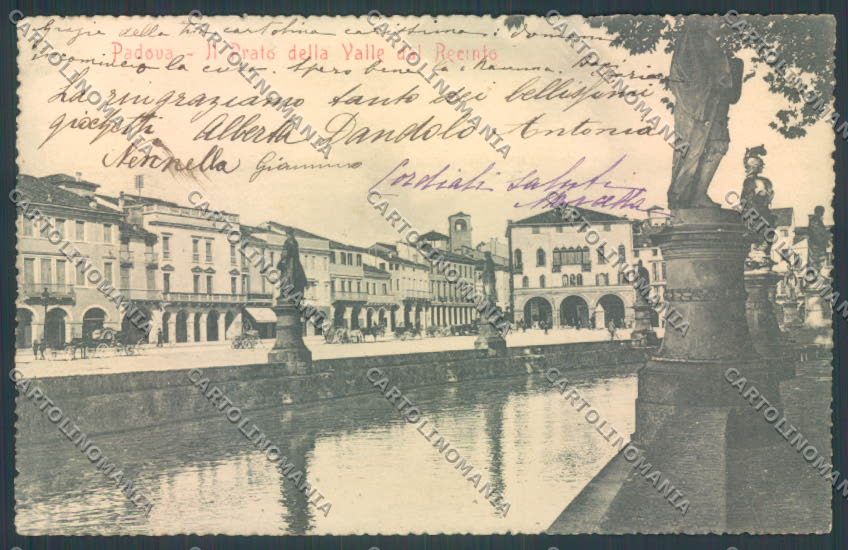 Padova Città PIEGHINA cartolina ZQ2425 – fronte
