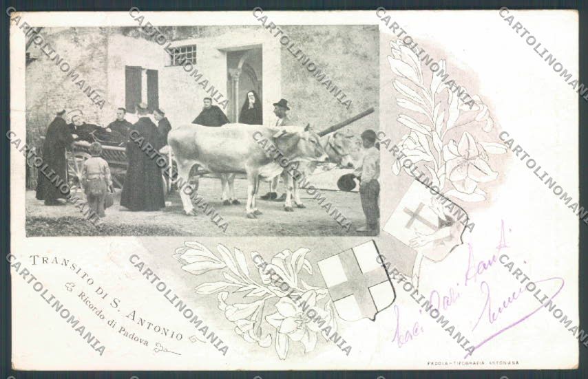 Padova Città Antonio da Padova cartolina ZQ2436 – fronte
