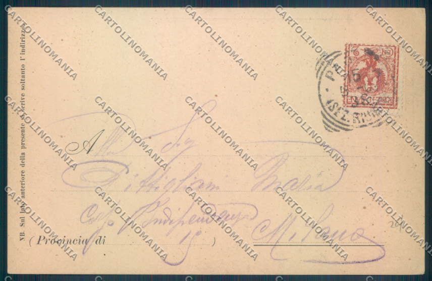 Padova Città Antonio da Padova cartolina ZQ2436 – retro