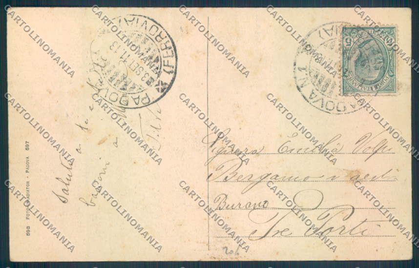 Padova Città Antonio da Padova cartolina ZQ2440 – retro