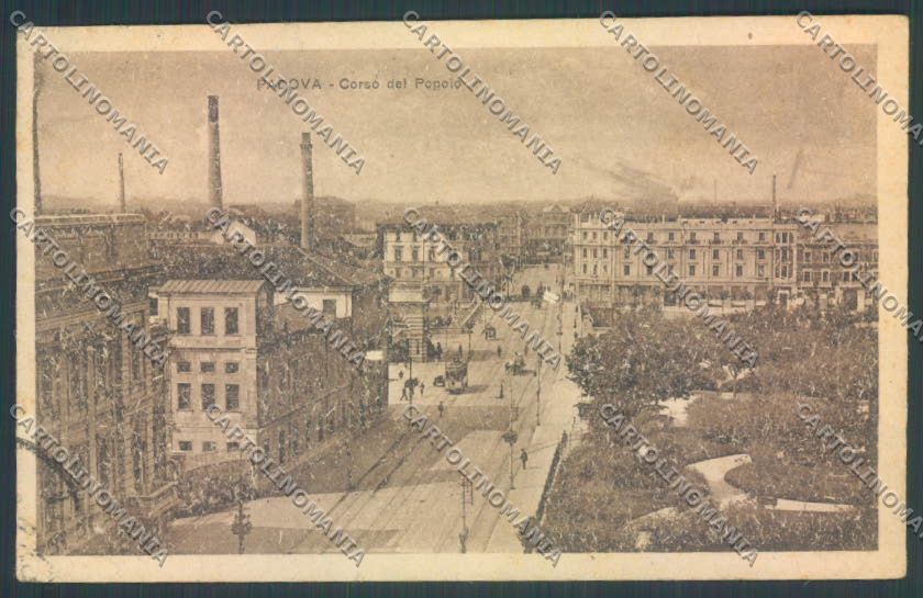 Padova Città ABRASA cartolina ZQ2446 – fronte