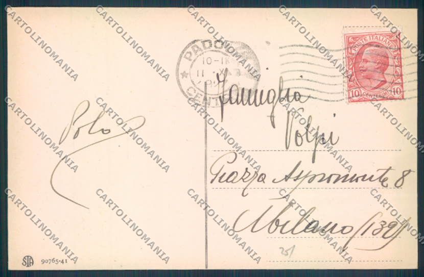 Padova Città cartolina ZQ2456 – retro