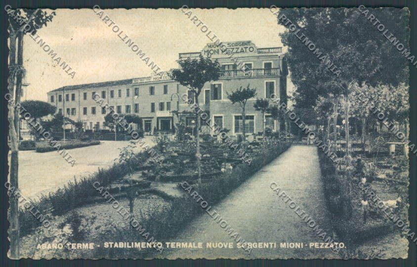 Padova Abano Terme cartolina ZQ2470 – fronte
