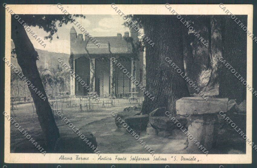 Padova Abano Terme cartolina ZQ2473 – fronte