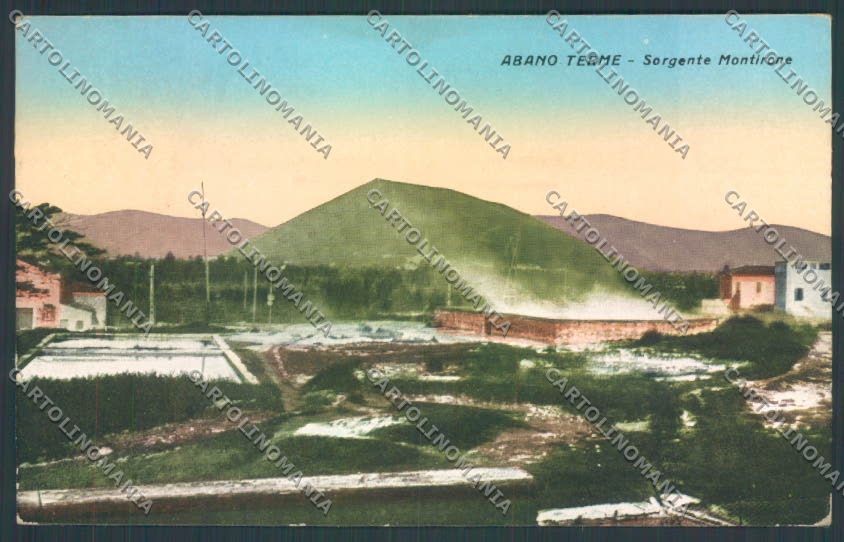 Padova Abano Terme cartolina ZQ2480 – fronte