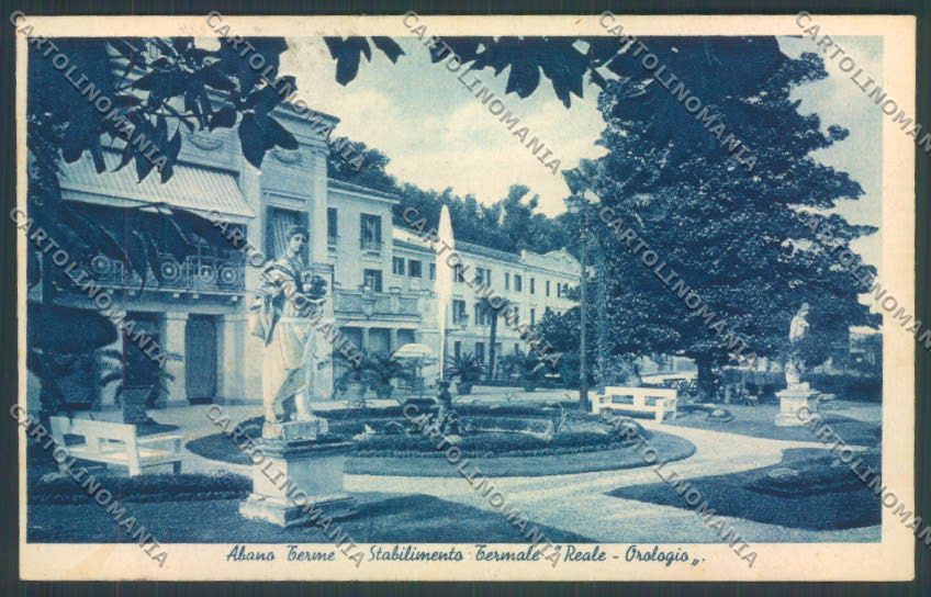 Padova Abano Terme cartolina ZQ2485 – fronte