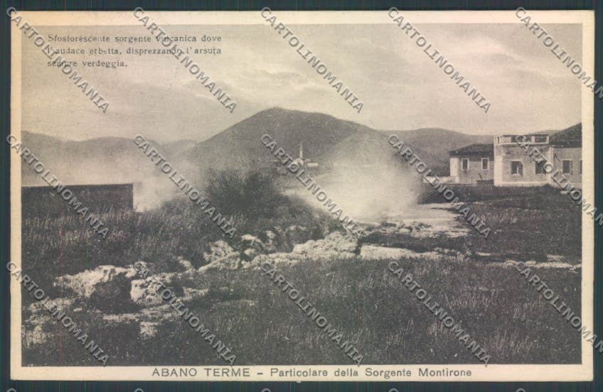 Padova Abano Terme cartolina ZQ2487 – fronte