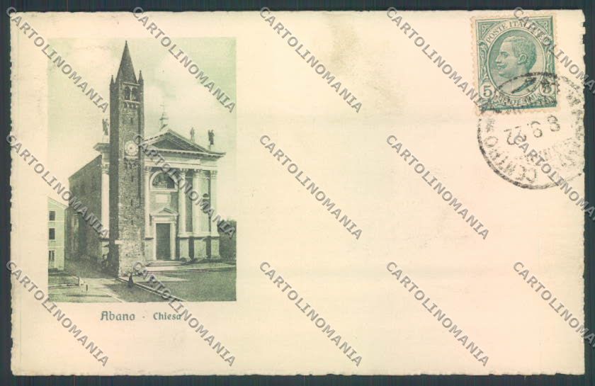 Padova Abano Terme cartolina ZQ2488 – fronte