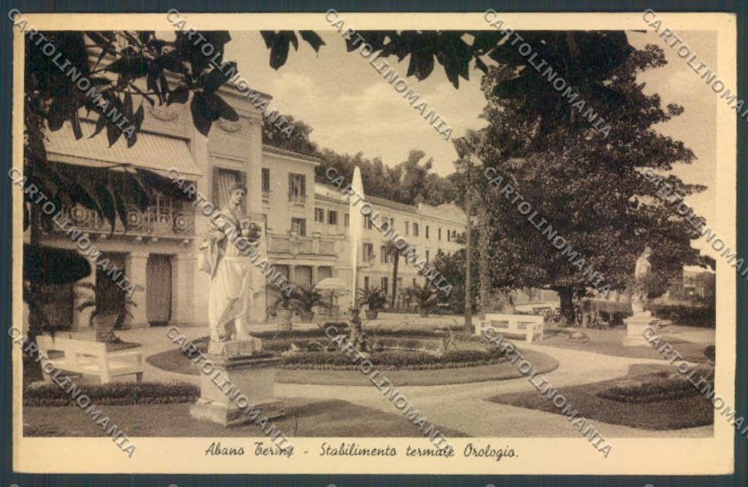 Padova Abano Terme cartolina ZQ2498 – fronte