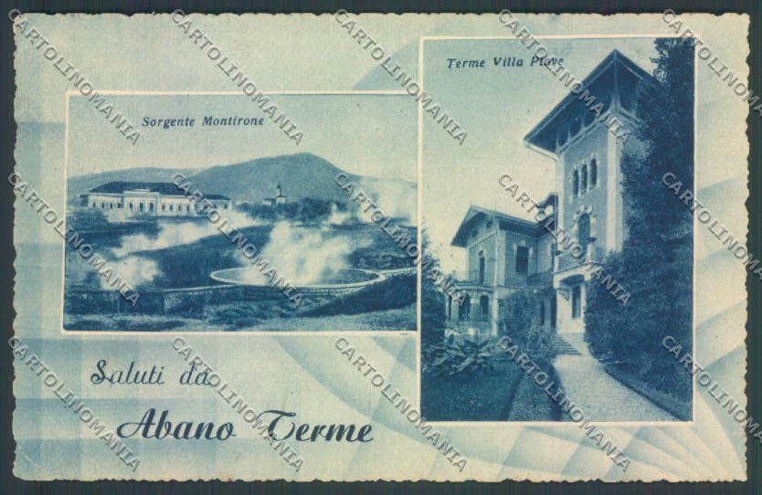 Padova Abano Terme Saluti da cartolina ZQ2529 – fronte