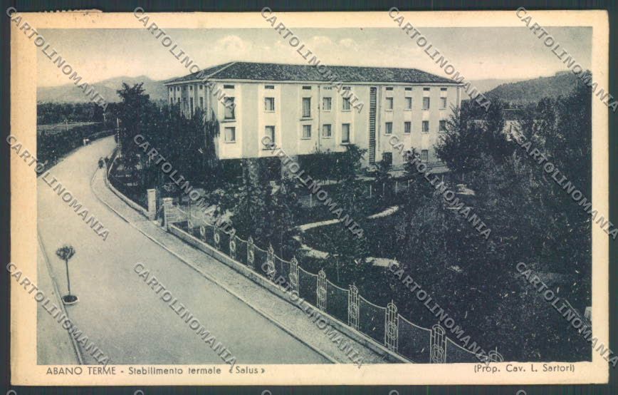 Padova Abano Terme cartolina ZQ2539 – fronte