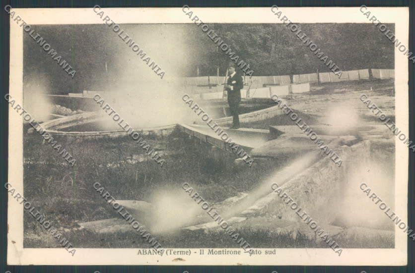 Padova Abano Terme PIEGHINE cartolina ZQ2551 – fronte