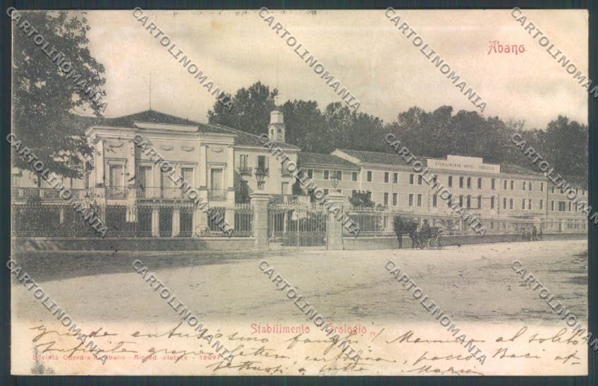 Padova Abano Terme cartolina ZQ2556 – fronte