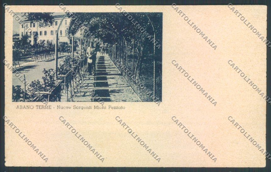 Padova Abano Terme cartolina ZQ2558 – fronte