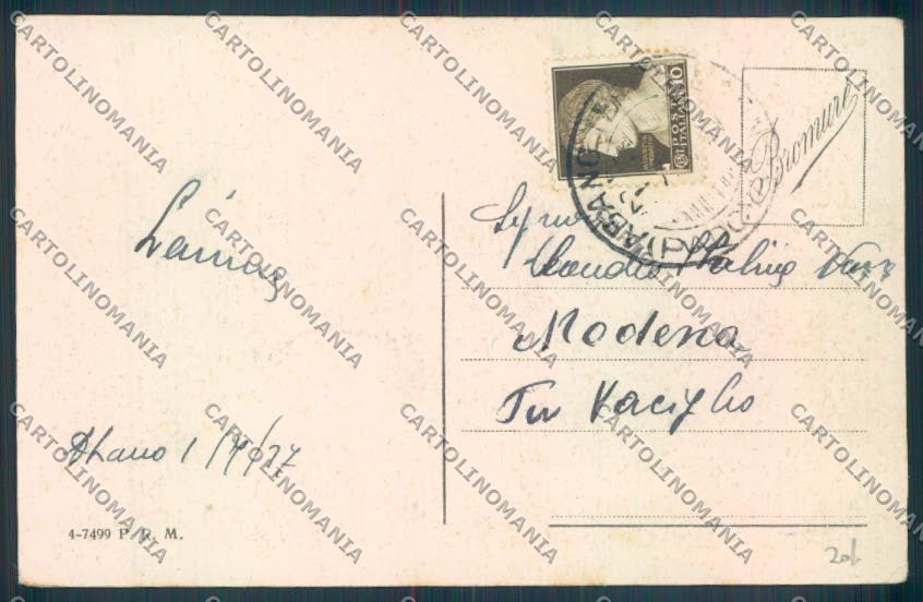 Padova Abano Terme cartolina ZQ2567 – retro
