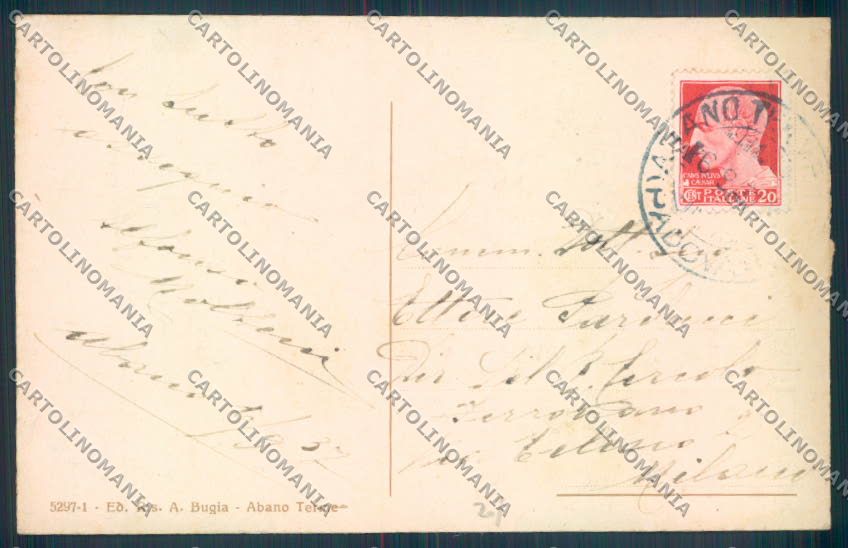 Padova Abano Terme Tram cartolina ZQ2573 – retro