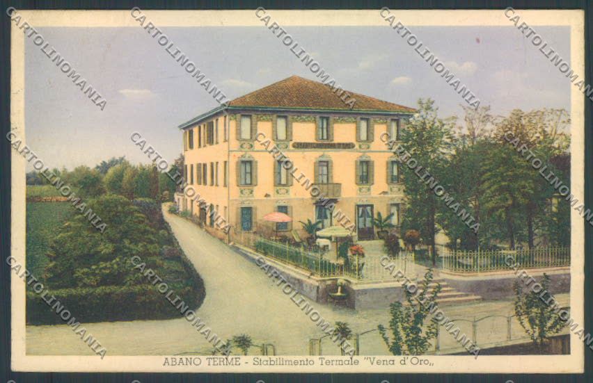 Padova Abano Terme cartolina ZQ2575 – fronte