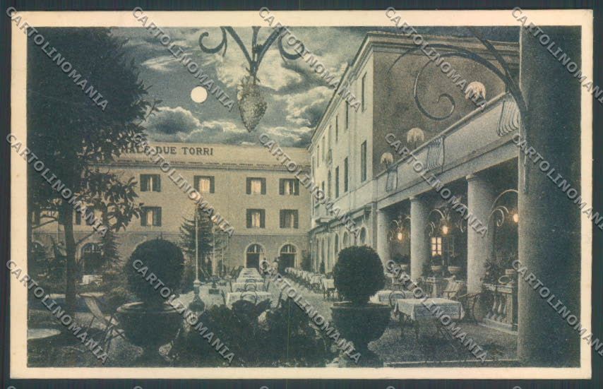 Padova Abano Terme Chiaro di Luna cartolina ZQ2578 – fronte