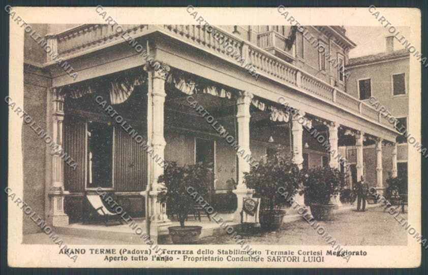 Padova Abano Terme cartolina ZQ2585 – fronte
