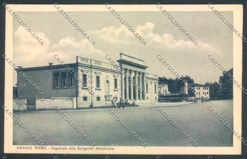 Padova Abano Terme cartolina ZQ2593 – fronte