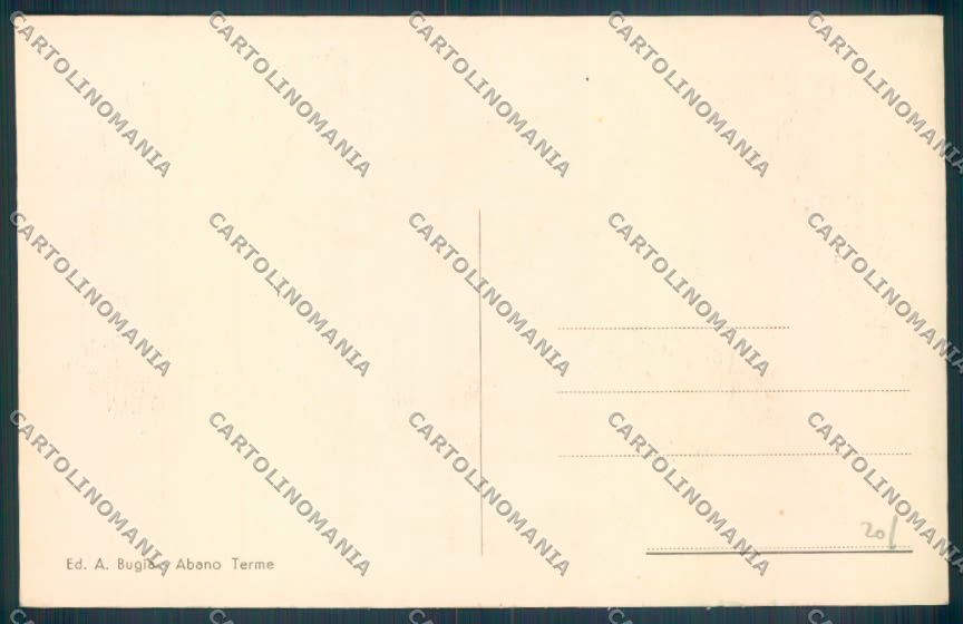 Padova Abano Terme cartolina ZQ2593 – retro