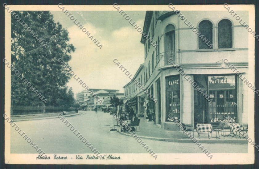 Padova Abano Terme PIEGHE cartolina ZQ2596 – fronte
