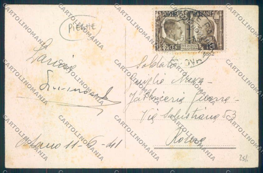 Padova Abano Terme PIEGHE cartolina ZQ2596 – retro