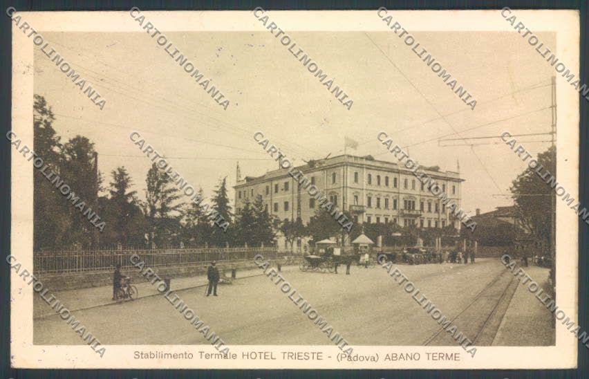Padova Abano Terme cartolina ZQ2597 – fronte