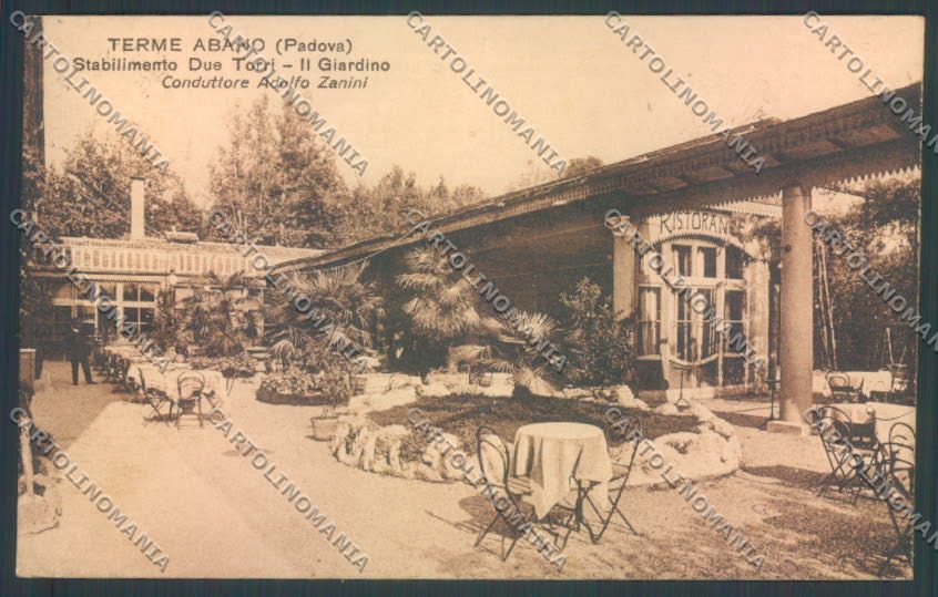 Padova Abano Terme cartolina ZQ2598 – fronte