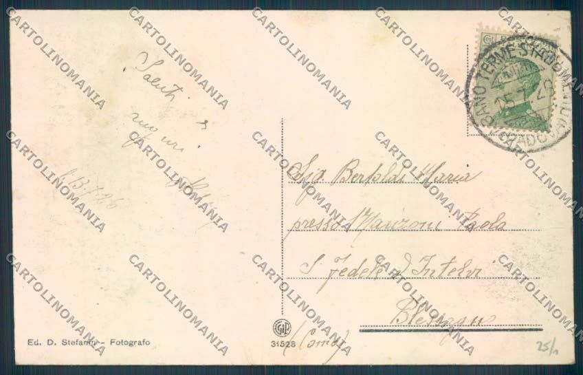 Padova Abano Terme cartolina ZQ2598 – retro