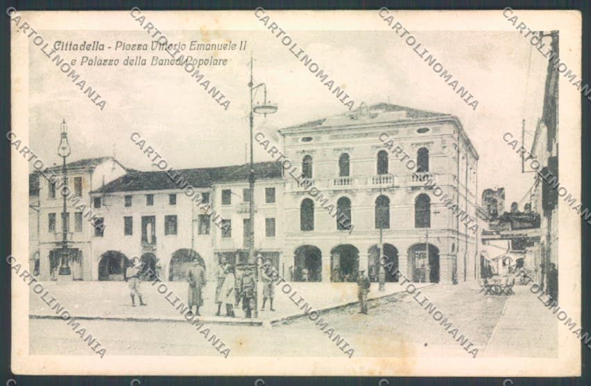 Padova Cittadella Banca cartolina ZQ2625 – fronte