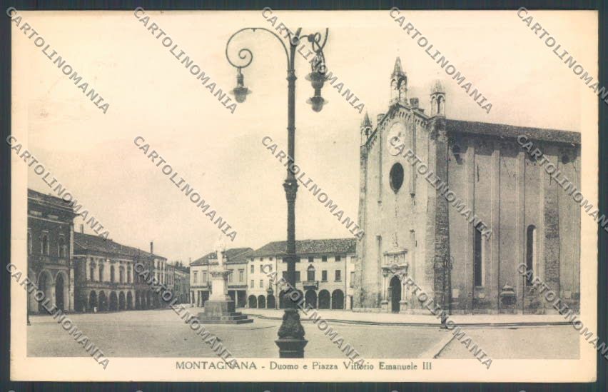 Padova Montagnana cartolina ZQ2644 – fronte