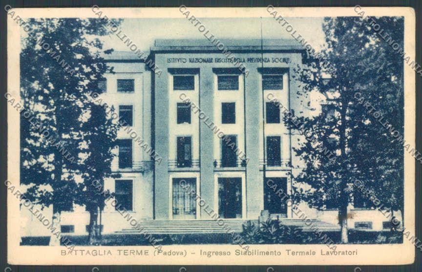 Padova Battaglia Terme cartolina ZQ2662 – fronte