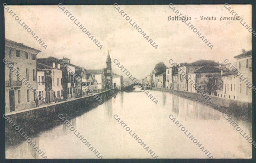 Padova Battaglia Terme ABRASA cartolina ZQ2664 – fronte