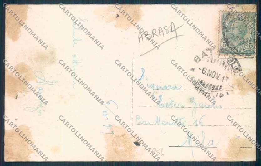 Padova Battaglia Terme ABRASA cartolina ZQ2664 – retro