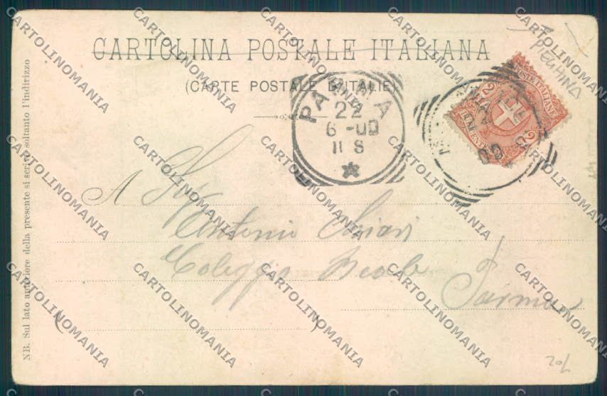 Padova Monselice PIEGHINA cartolina ZQ2673 – retro