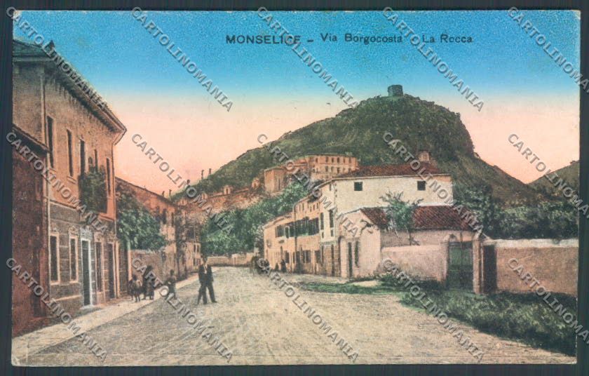 Padova Monselice cartolina ZQ2680 – fronte