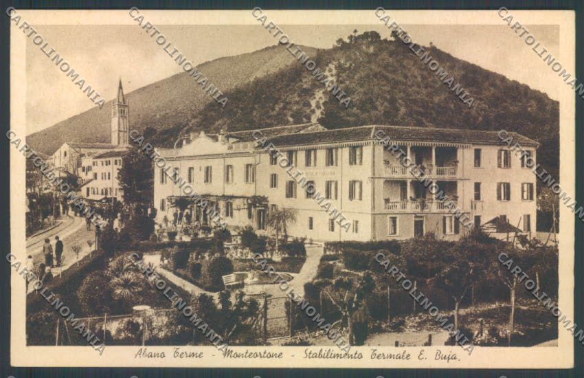 Padova Abano Terme Monteortone cartolina ZQ2694 – fronte