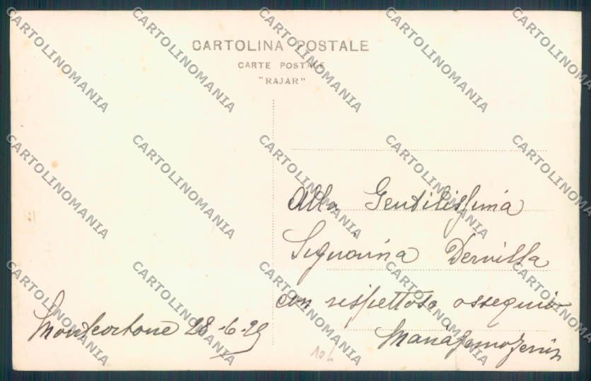 Padova Abano Terme Monteortone PIEGA Foto cartolina ZQ2697 – retro