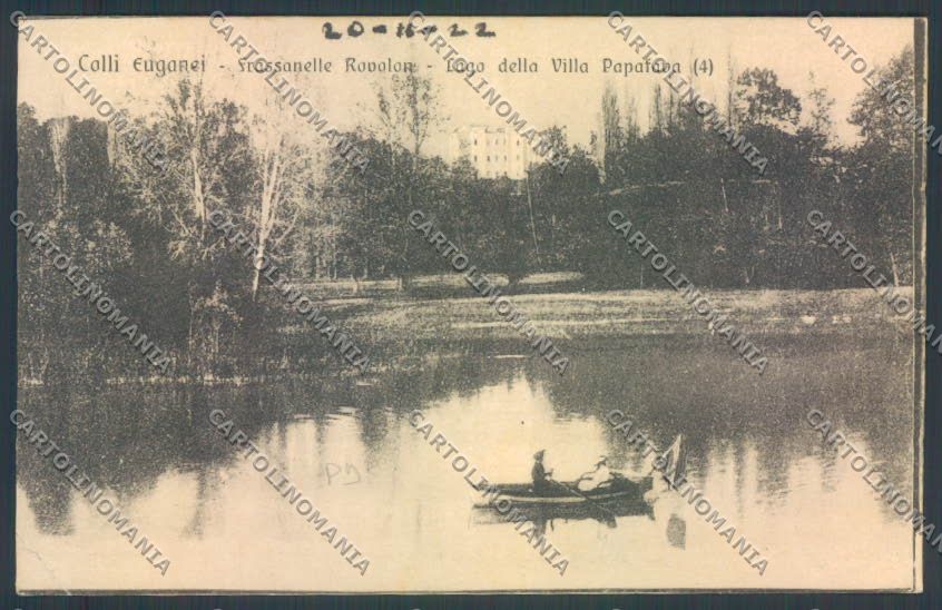Padova Rovolon Frassanelle Barca cartolina ZQ2711 – fronte