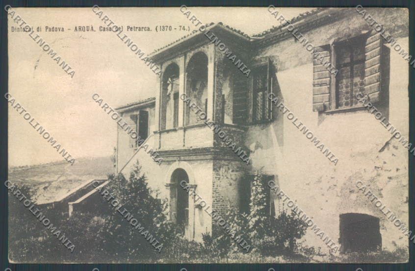 Padova Acquà Petrarca cartolina ZQ2714 – fronte