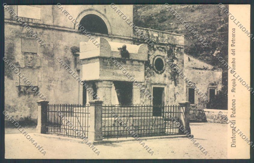Padova Acquà Petrarca Tomba cartolina ZQ2718 – fronte